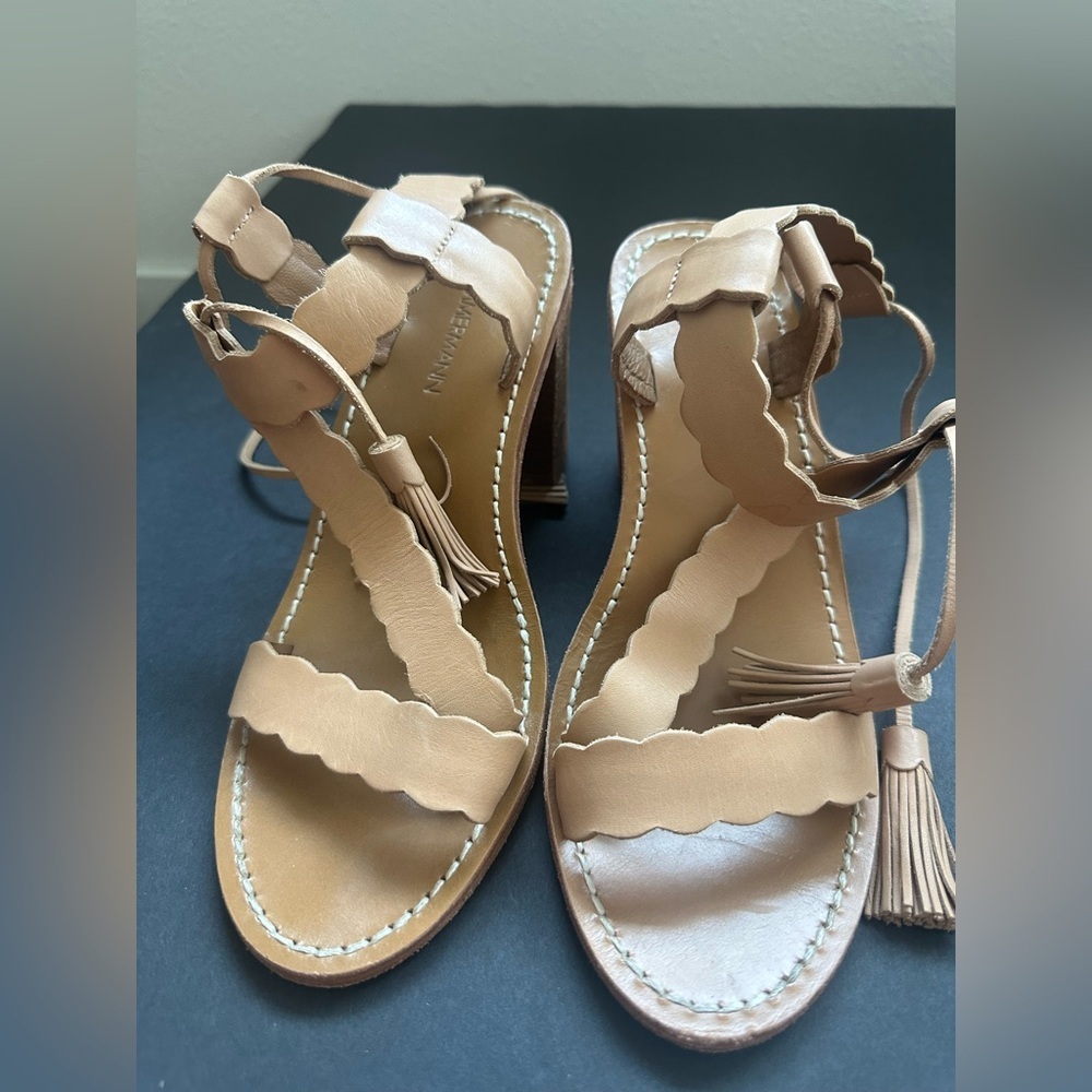 Zimmermann Summer Heels in Brown